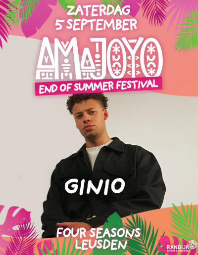 Amajoyo End of Summer Festival - Ginio